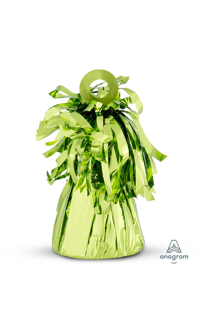 Anagram Balloon Foil Weight - Lime Green