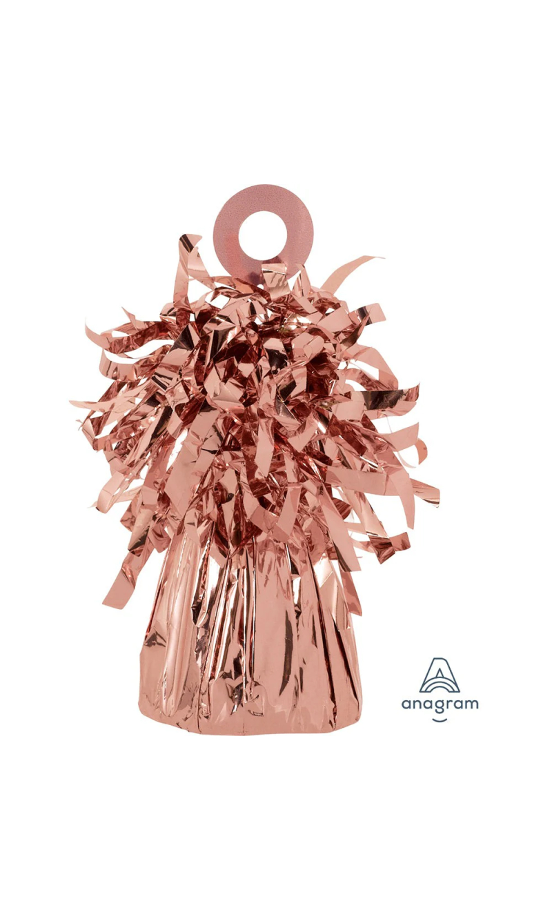 Anagram Balloon Foil Weight - Rose Gold