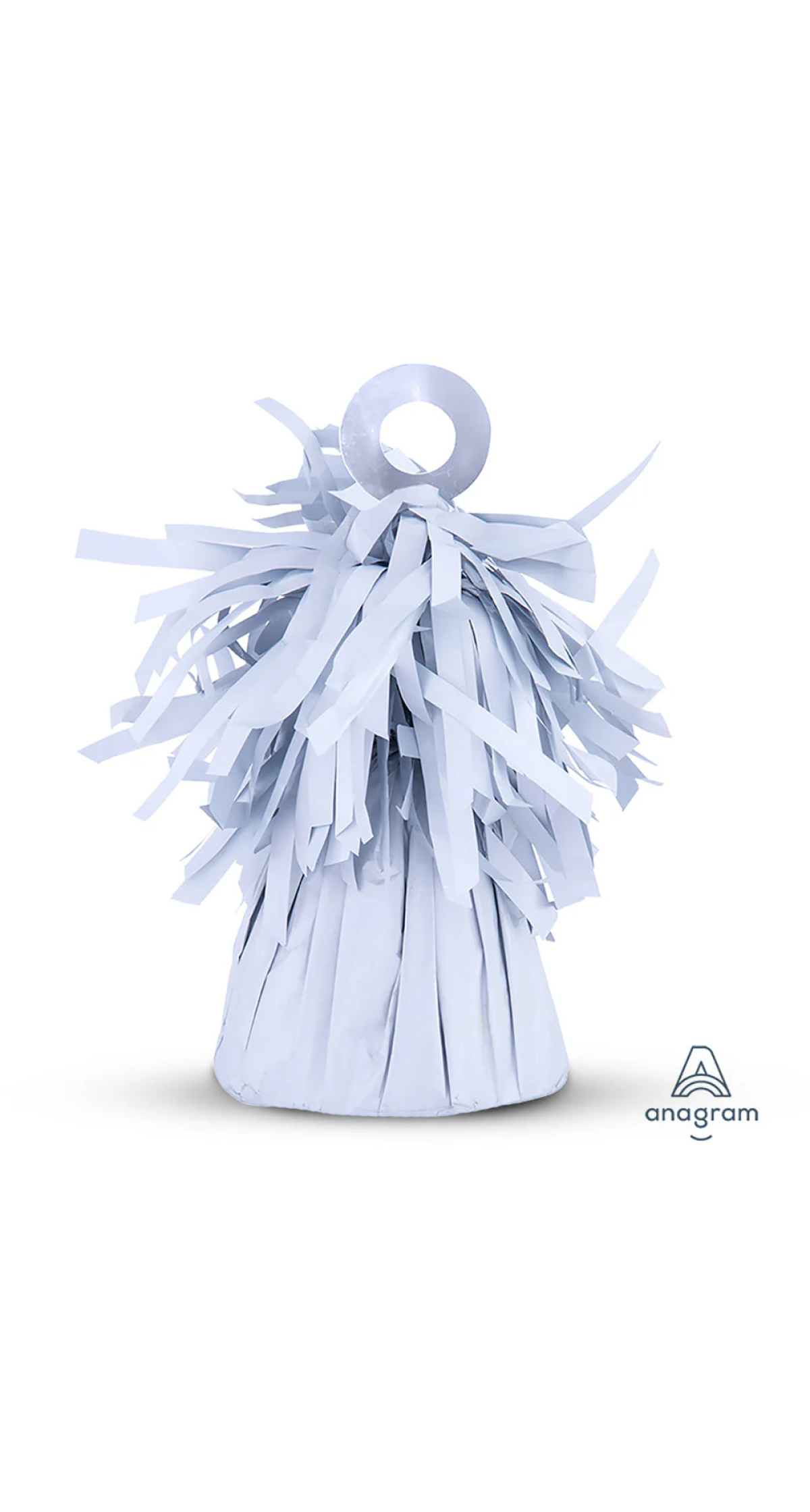 Anagram Balloon Foil Weight - White