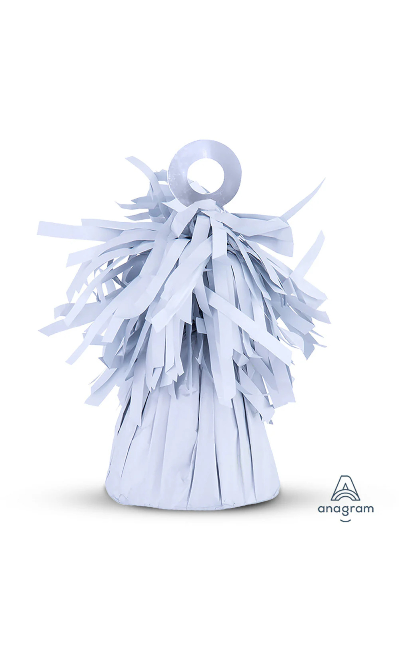 Anagram Balloon Foil Weight - White