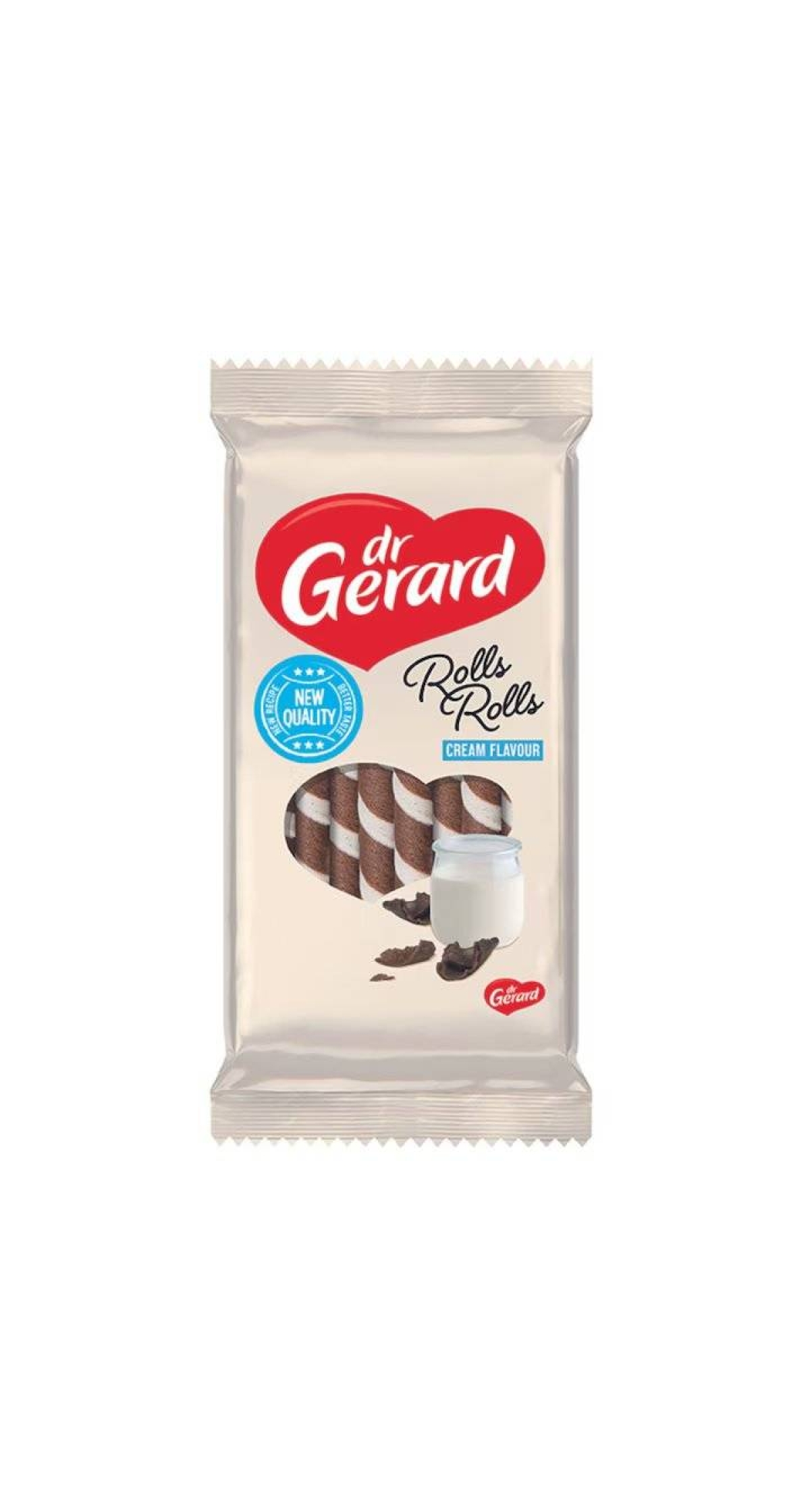 Dr Gerard Wafer Rolls Rolls Cream Flavour - 112g