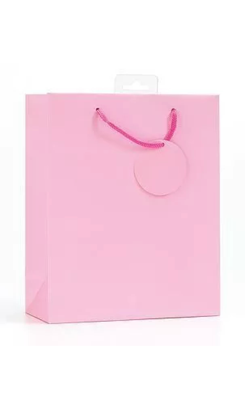 Pink Gift Bag 12x26x30 CM