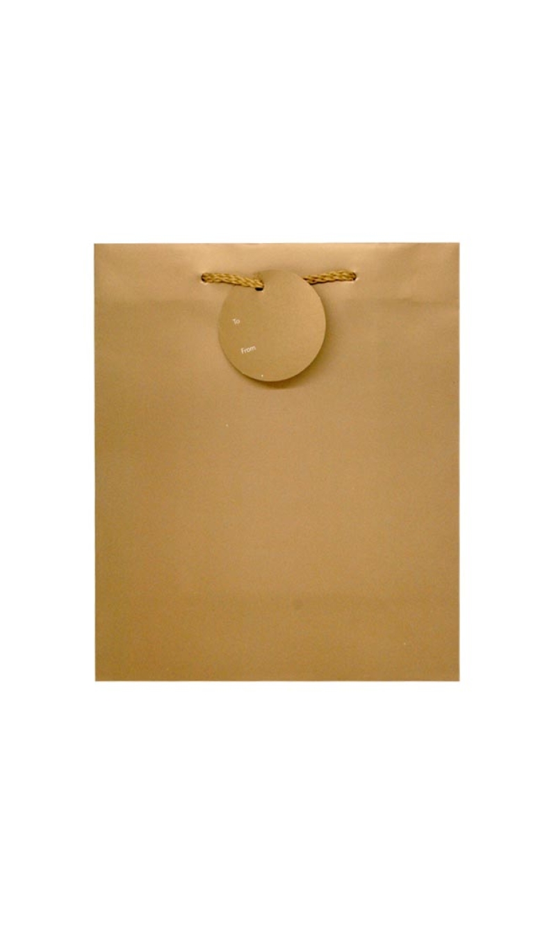 Gold Gift Bag 12x26x30 CM