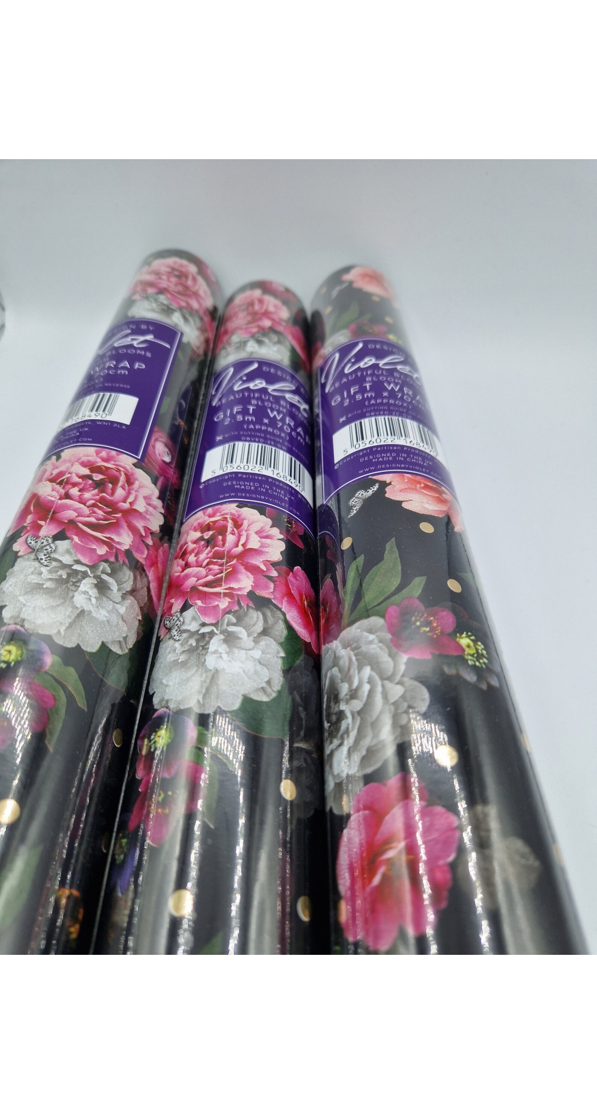 Wrapping Roll Flower Prints – 2.5m
