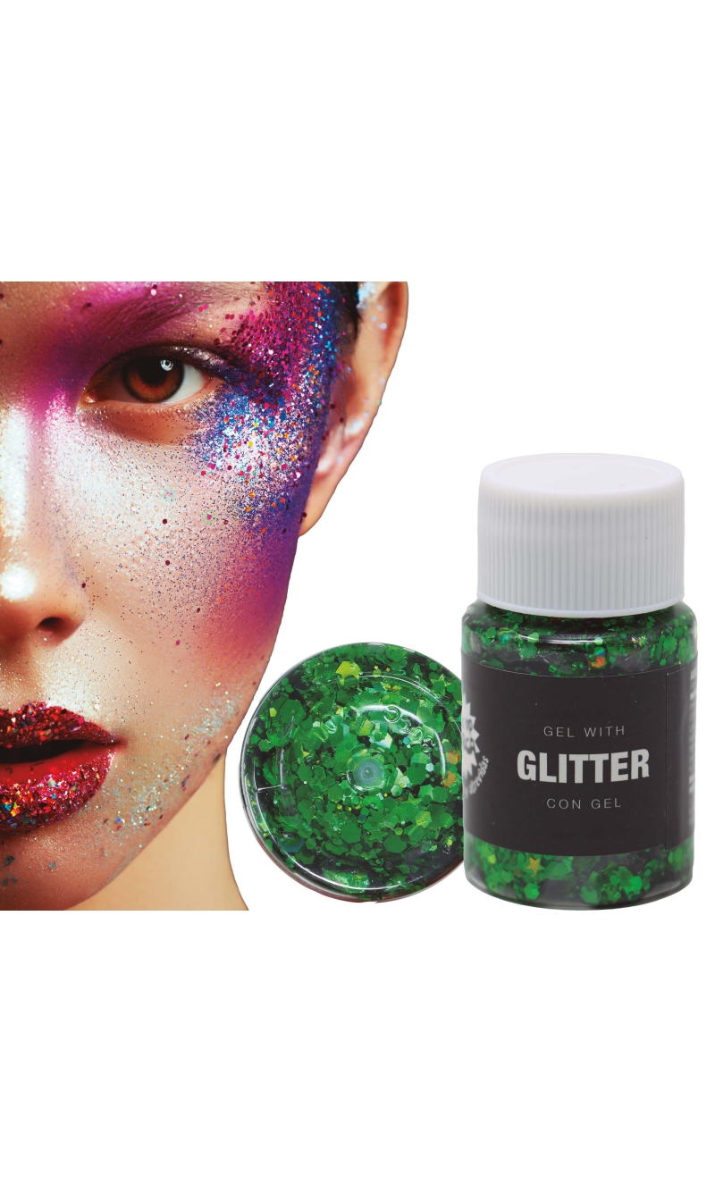 Guirca Glitter Gel Pot 20g - Dark Green