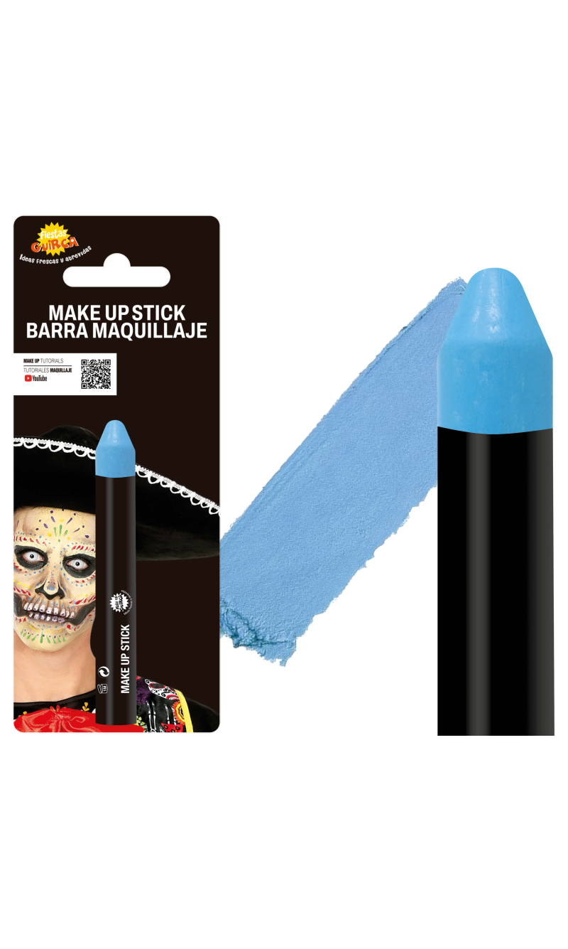 Guirca Face Painting Make-Up Stick 10g - Sky Blue
