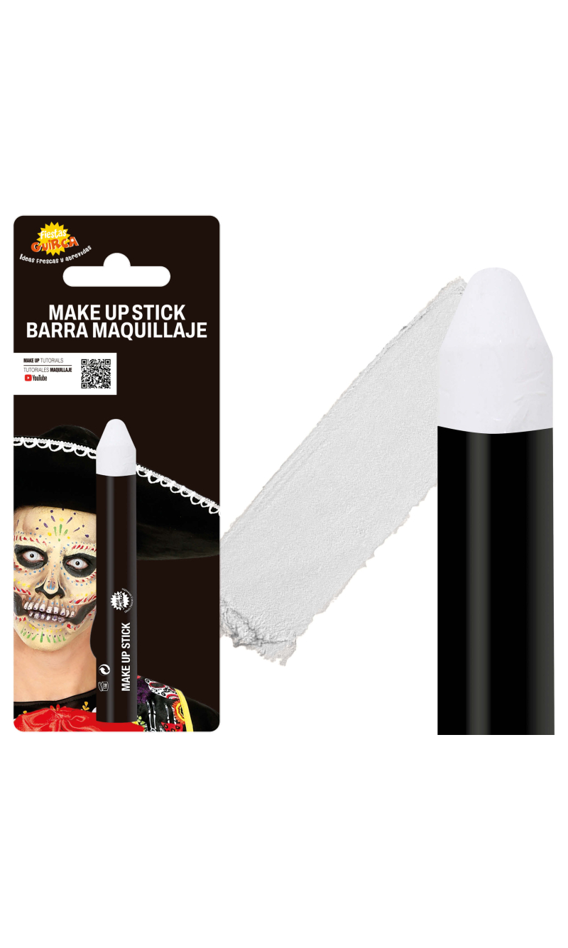 Guirca Face Painting Make-Up Stick 10g - White