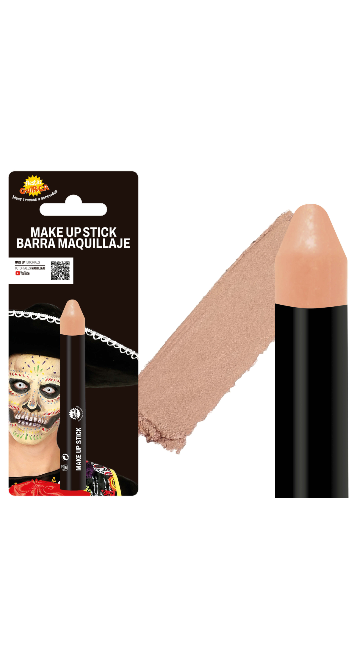 Guirca Face Painting Make-Up Stick 10g - Flesh