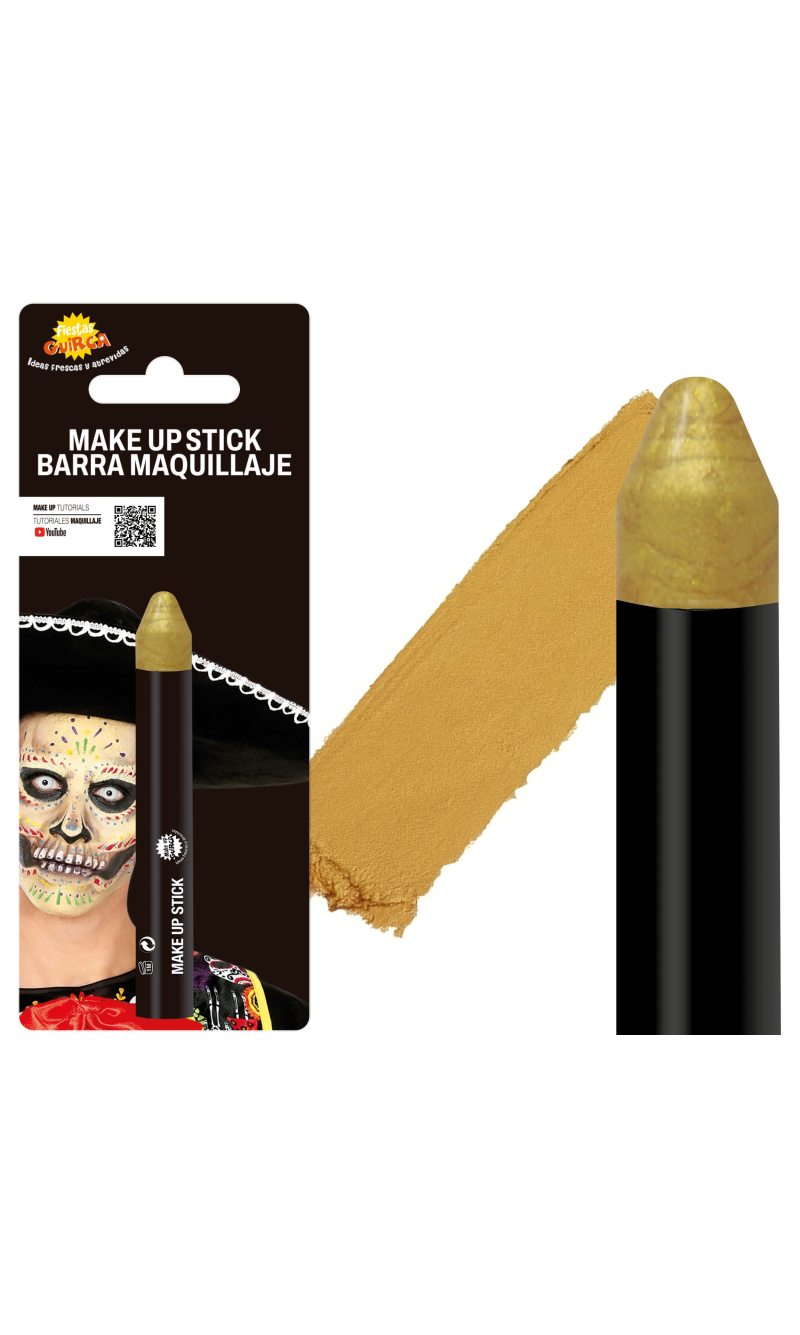 Guirca Face Painting Make-Up Stick 10g - Gold