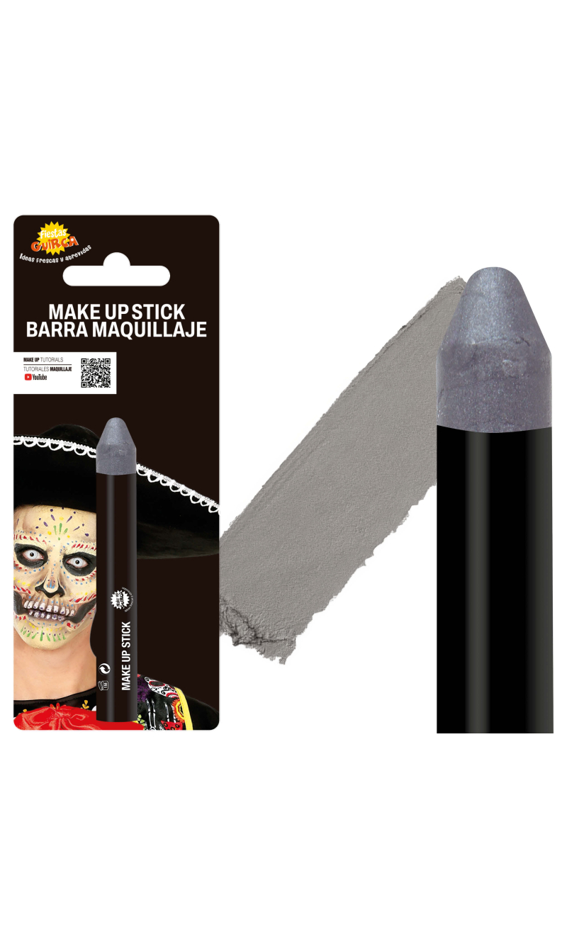 Guirca Face Painting Make-Up Stick 10g - Silver