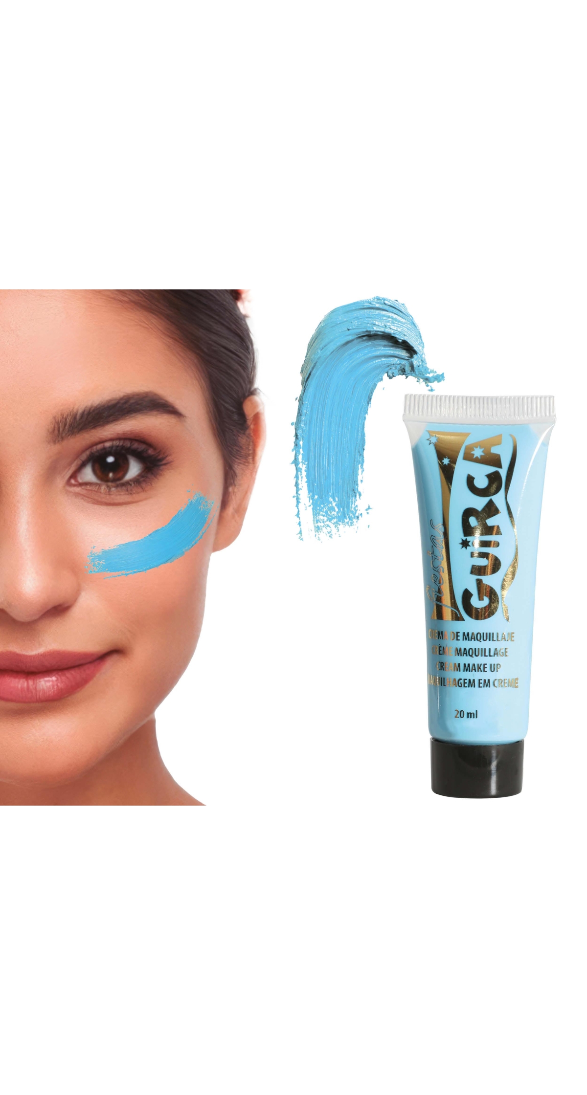 Guirca Cream Make-Up Tube 20ml - Blue