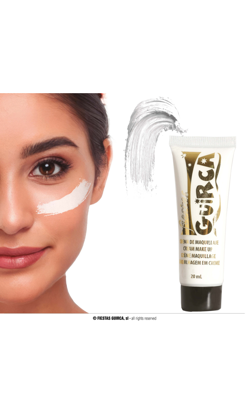 Guirca Cream Make-Up Tube 20ml - White