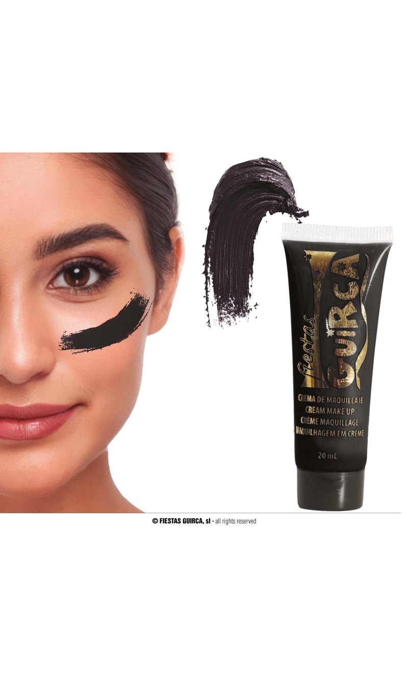 Guirca Cream Make-Up Tube 20ml - Black