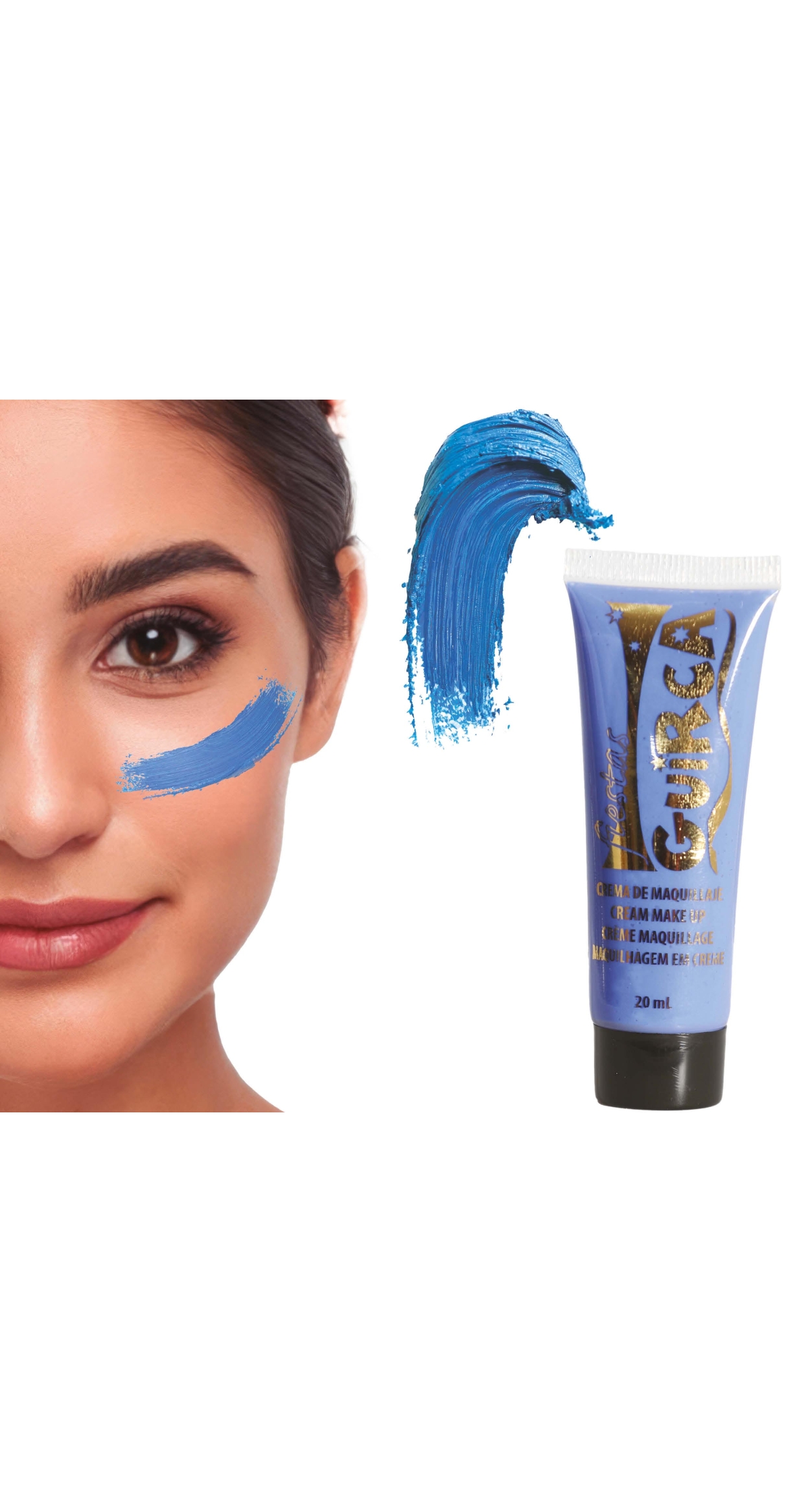Guirca Cream Make-Up Tube 20ml - Dark Blue