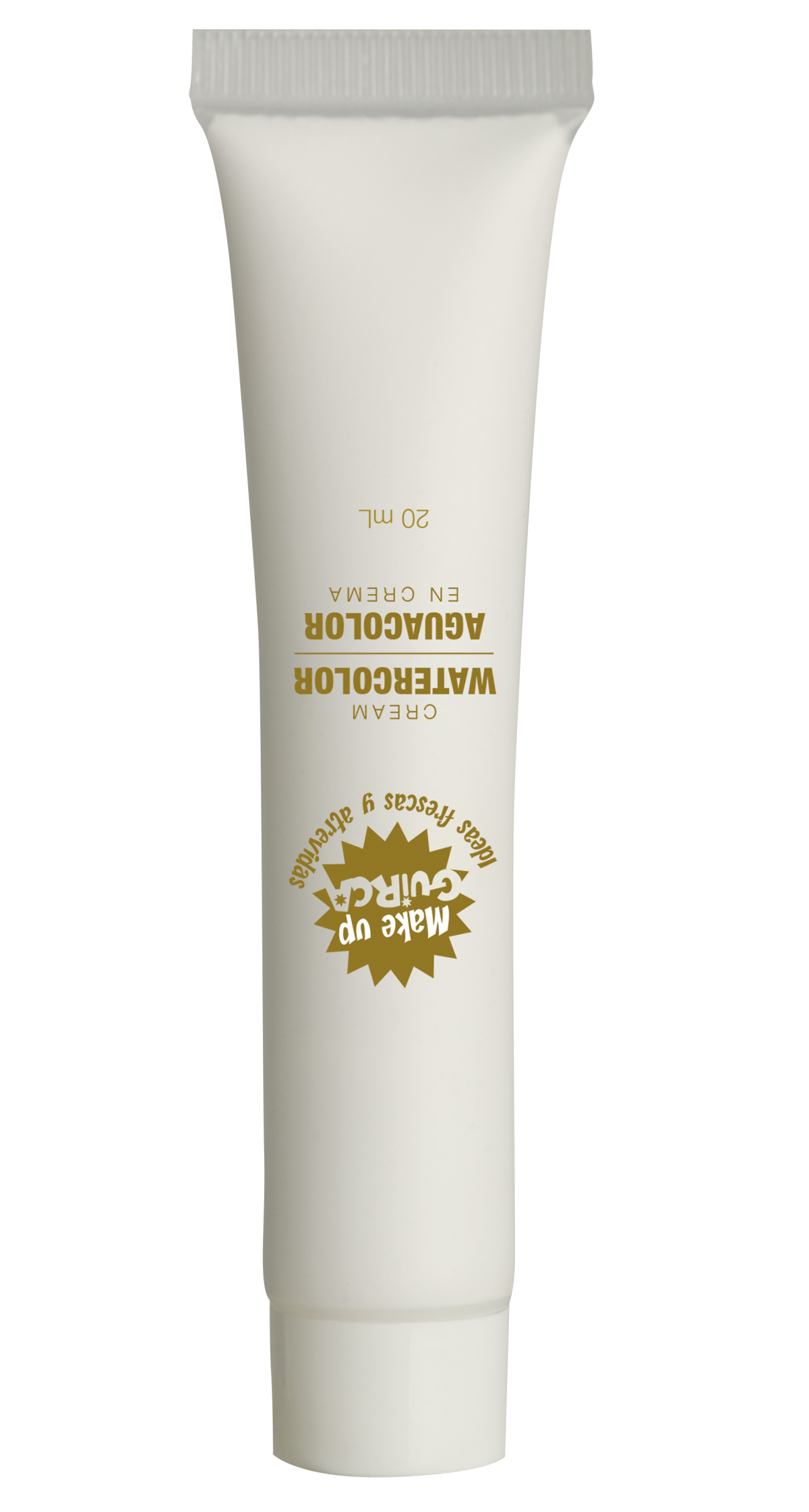 Face & Body Painting (Water Based MakeUp) Tube 20ml - White - Image 3