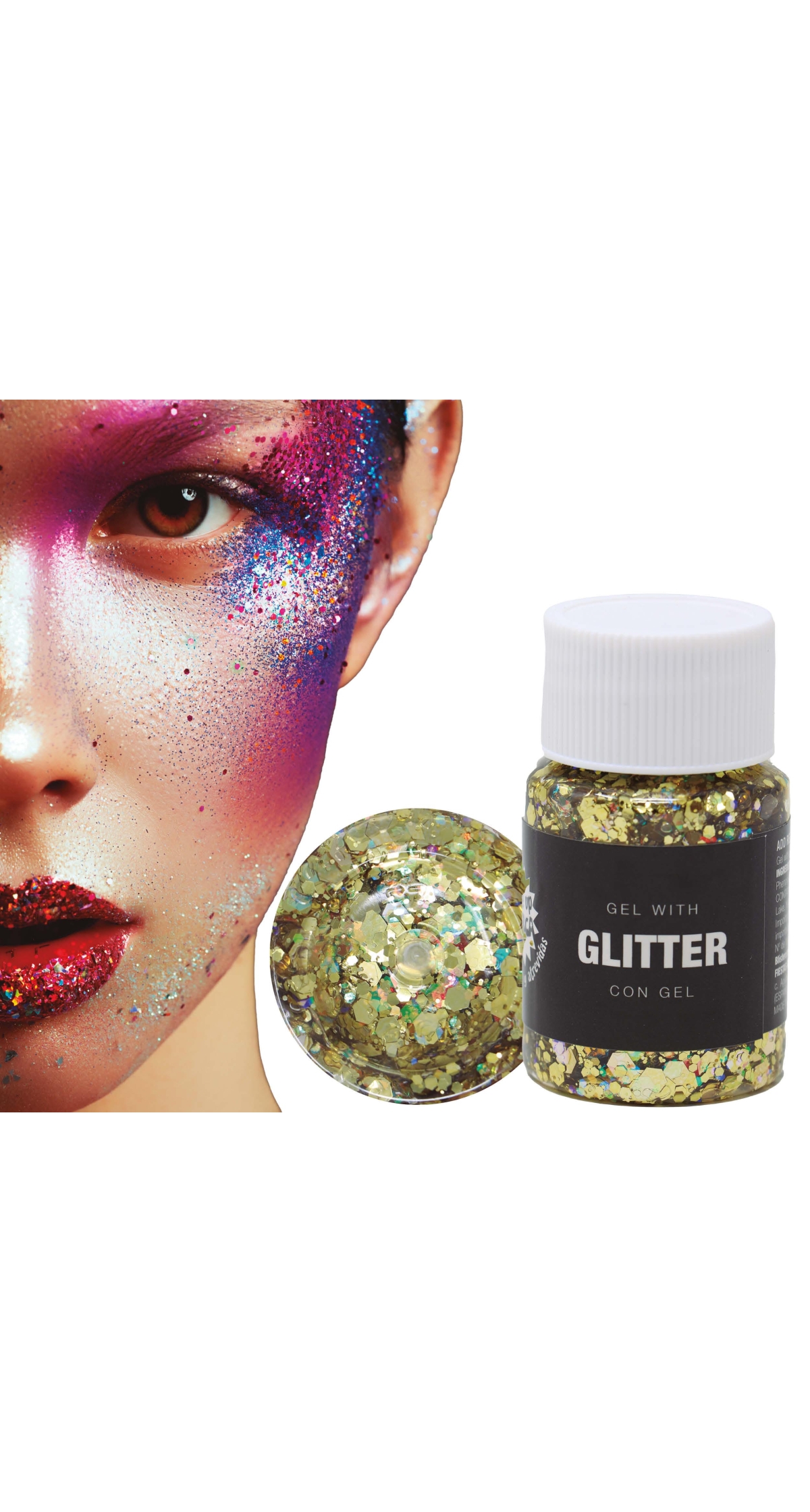 Guirca Glitter Gel Pot 20g - Gold