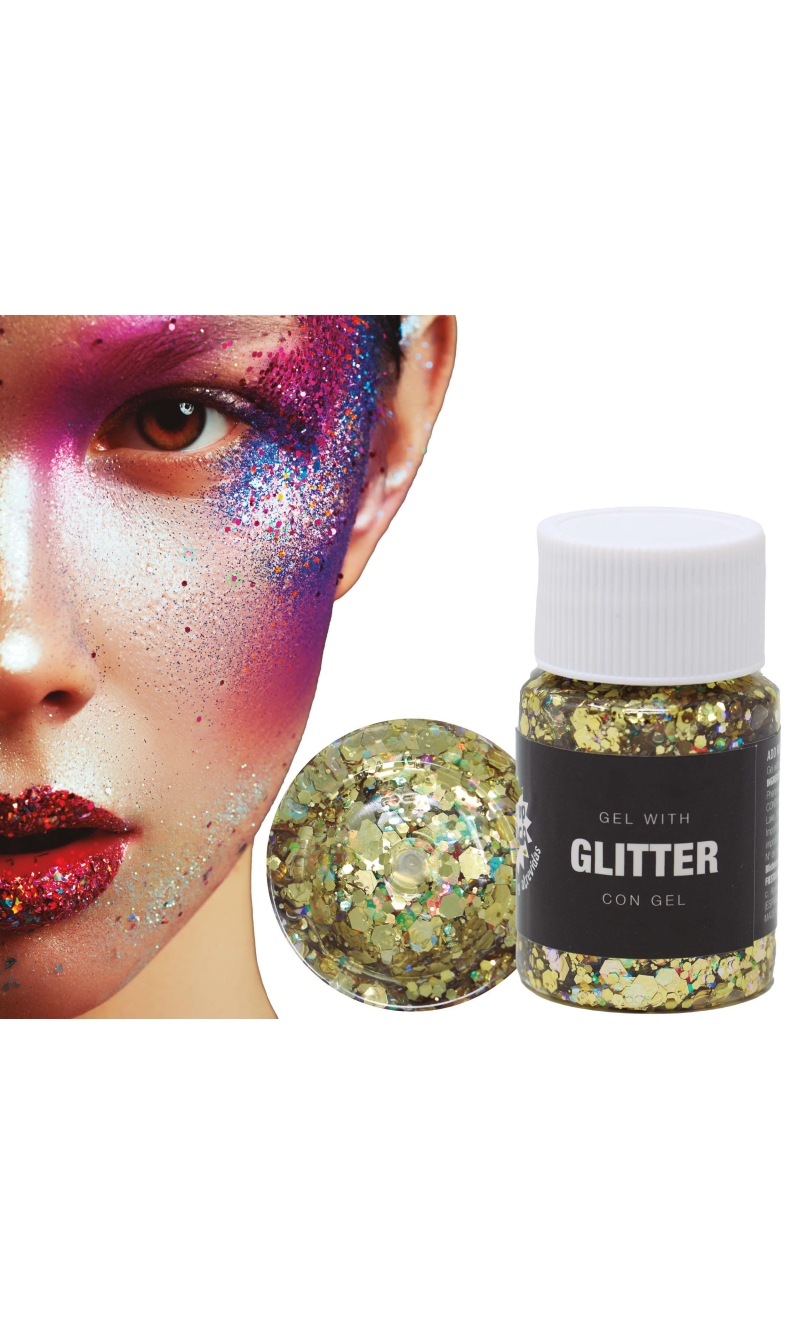 Guirca Glitter Gel Pot 20g - Gold