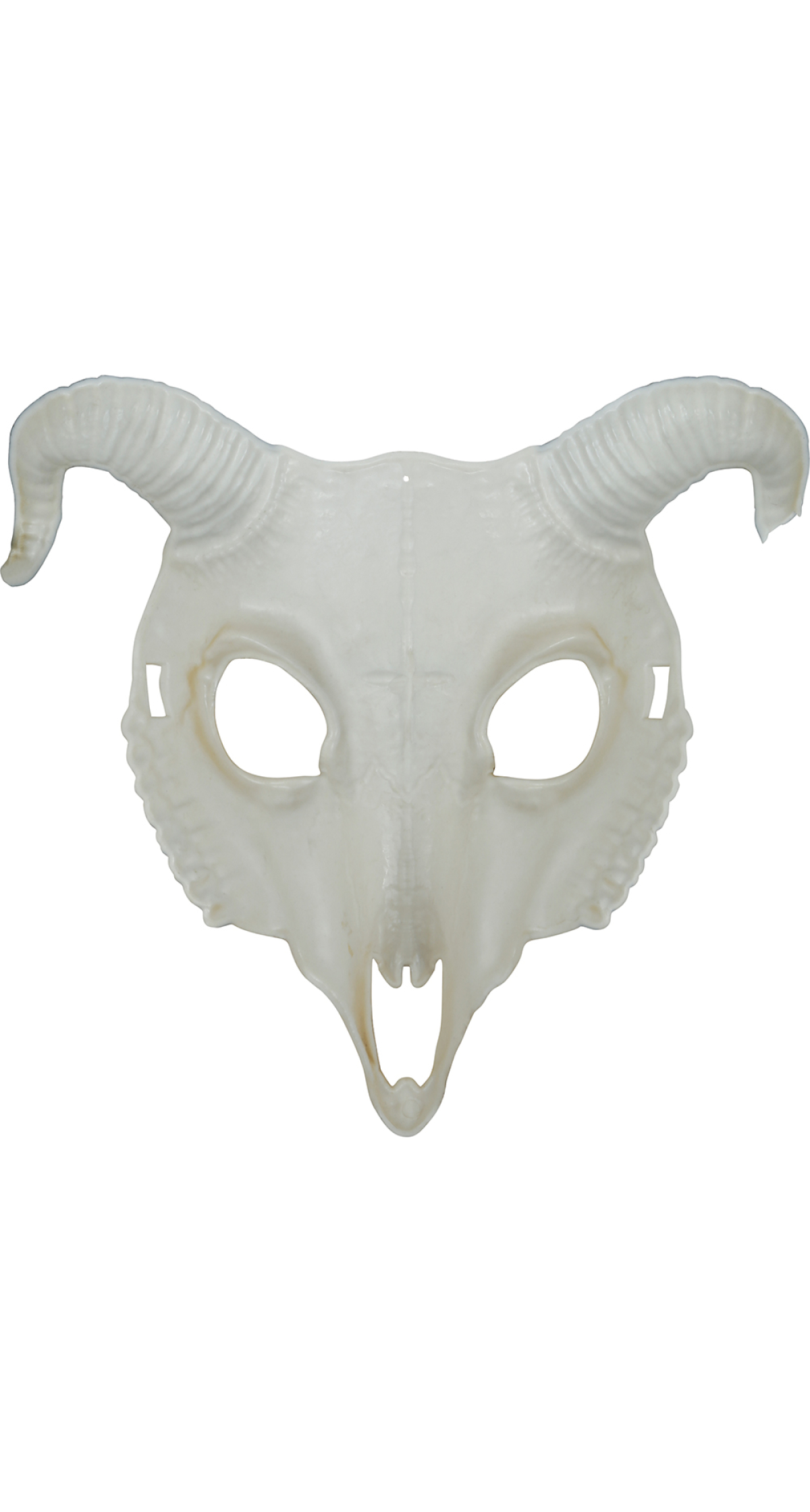 Halloween Ram Skull Mask - Adult One Size - Image 4