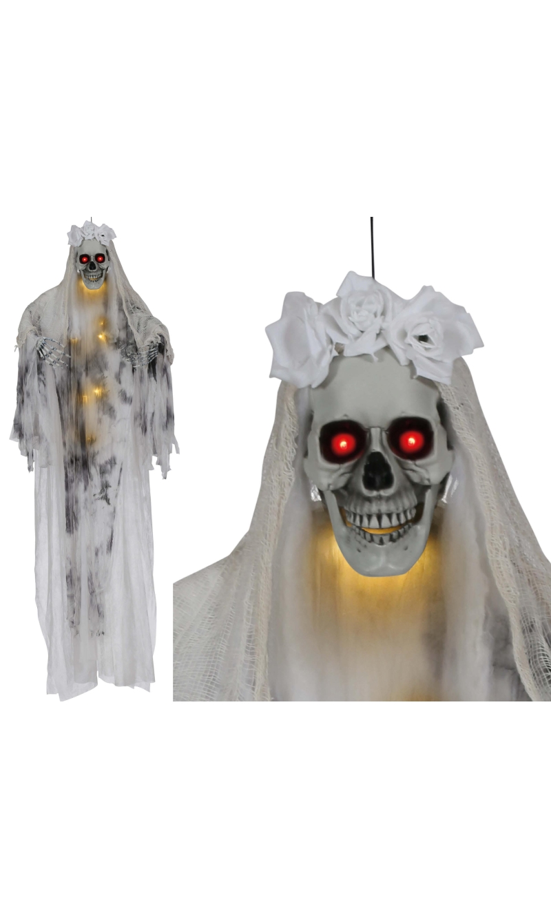 Halloween Decoration Hanging Bride With Light 180cm