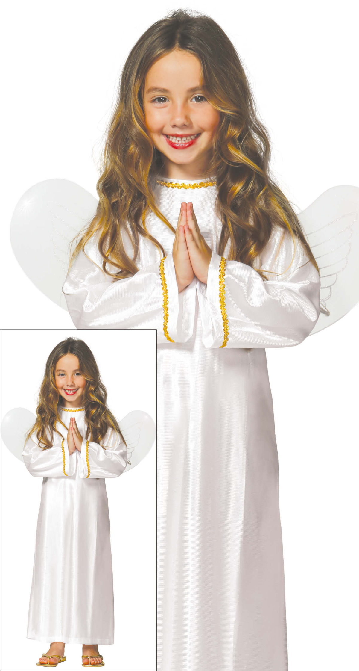 Girl / Boy Angel with Wings (Angelito) - Age 5 to 6 Years