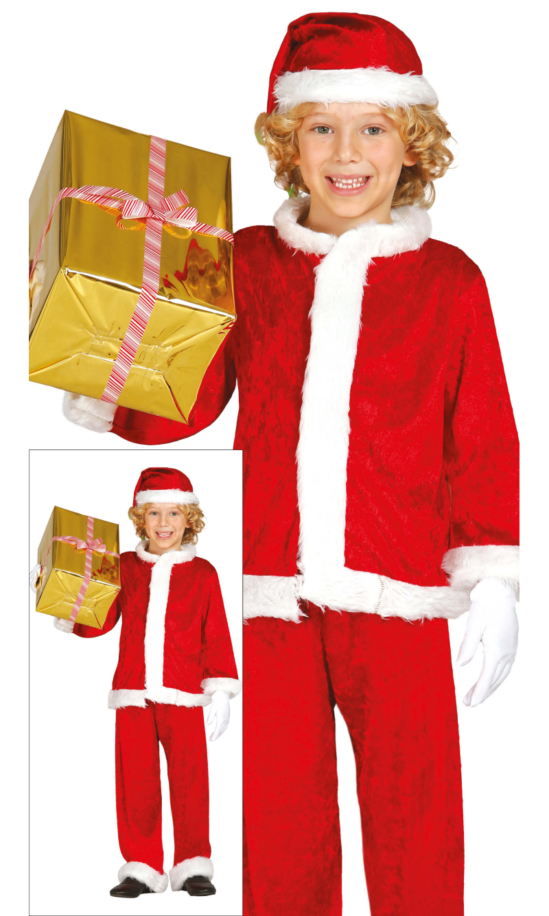 Deluxe Boy Santa Claus (Nino Noel) - Age 5 to 6 Years