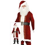 Deluxe Santa Claus - Adult Size Small (46-48)