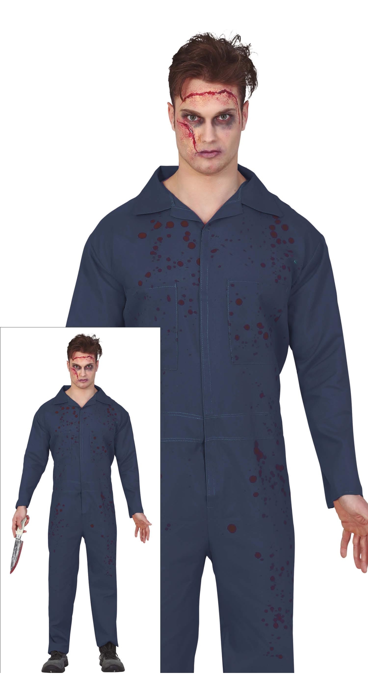 Michael Myers Boiler Suit Costume - Adult Size Medium (48-50) 