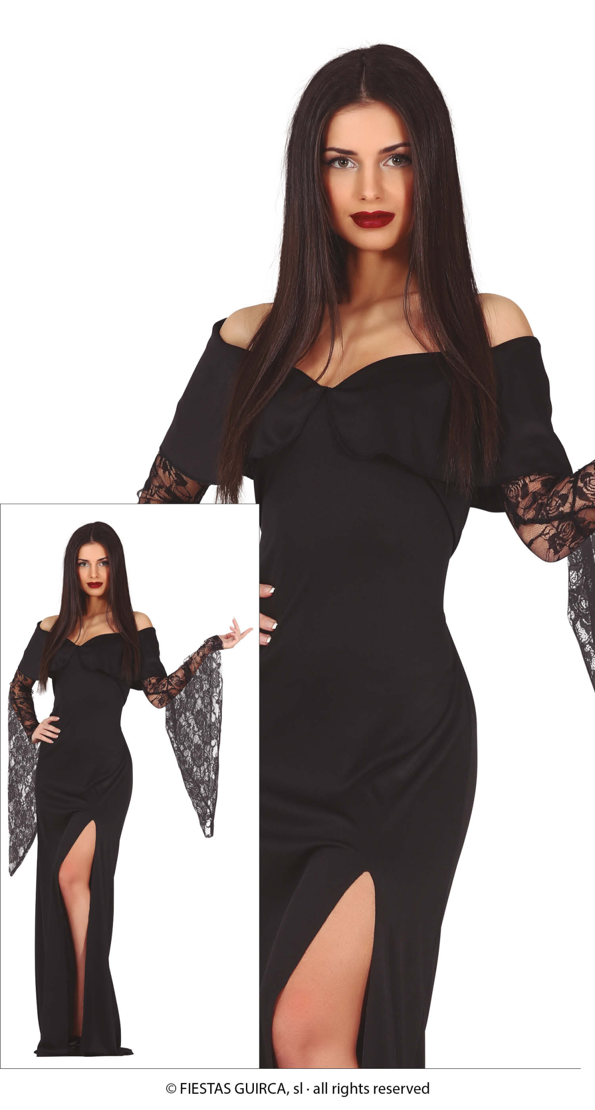 The Addams Family Morticia - Adult Size Large